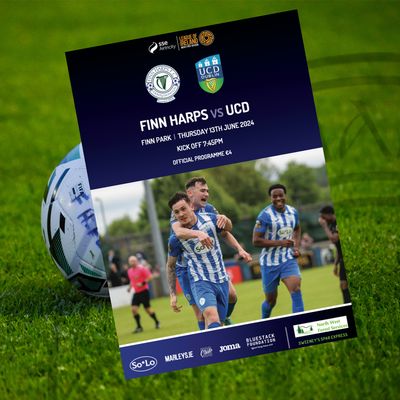 Issue 11 2024, Finn Harps v UCD Official Match Programme