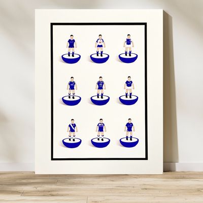 Finn Harps Classic Kits Print, Ready to Frame