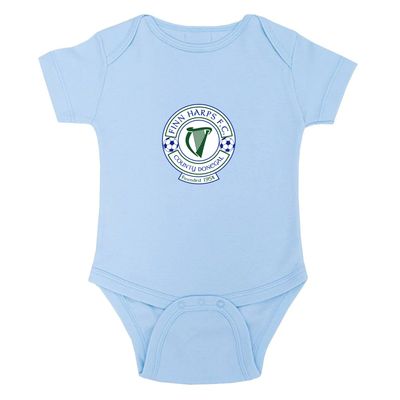 Blue Baby Grow - Harps Crest
