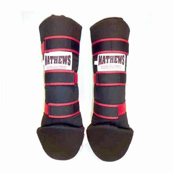 Schienbeinspannschutz Mathews aus Stoff, Größe: Junior