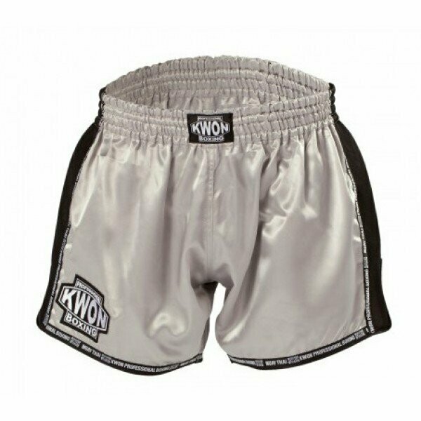 Kwon Box Shorts Muay Thai Evolution in Silber