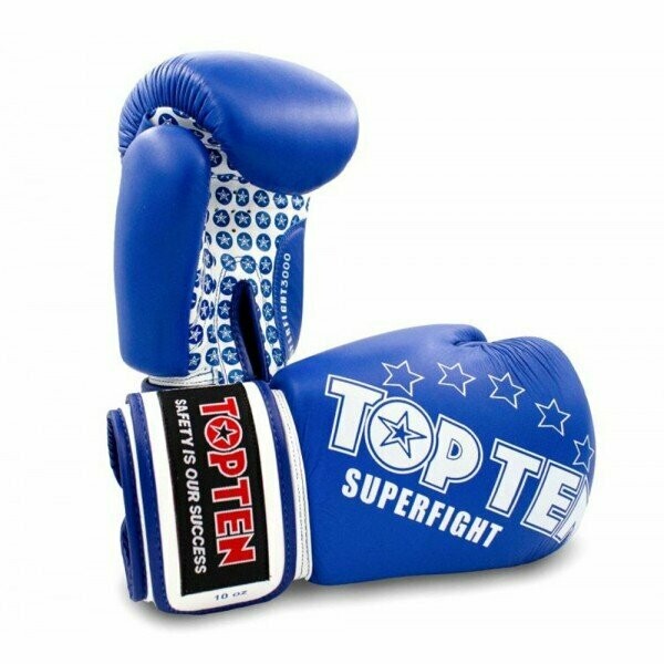 Top Ten Boxhandschuhe Superfight 3000 Blau in 10oz