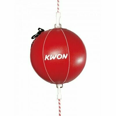 Kwon Punchingball aus rotem Kunstleder Kwon Punchingball aus rotem Kunstleder