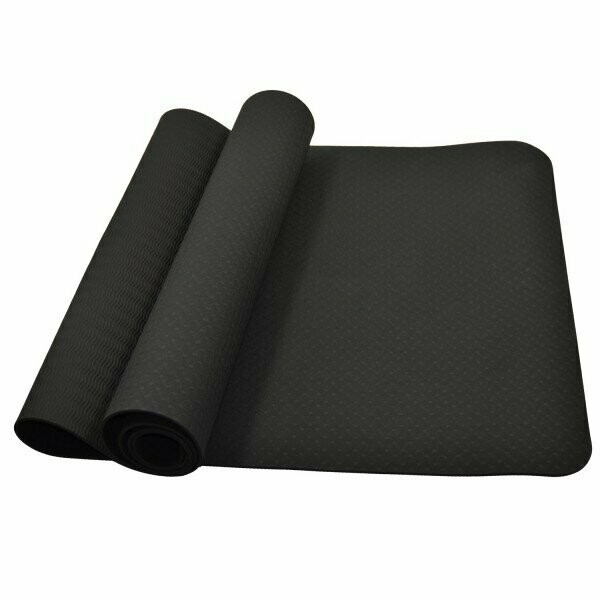 Yogamatte schwarz