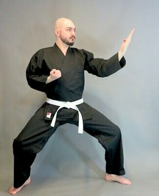 Karate-Anzug Beginners Black Größe 190