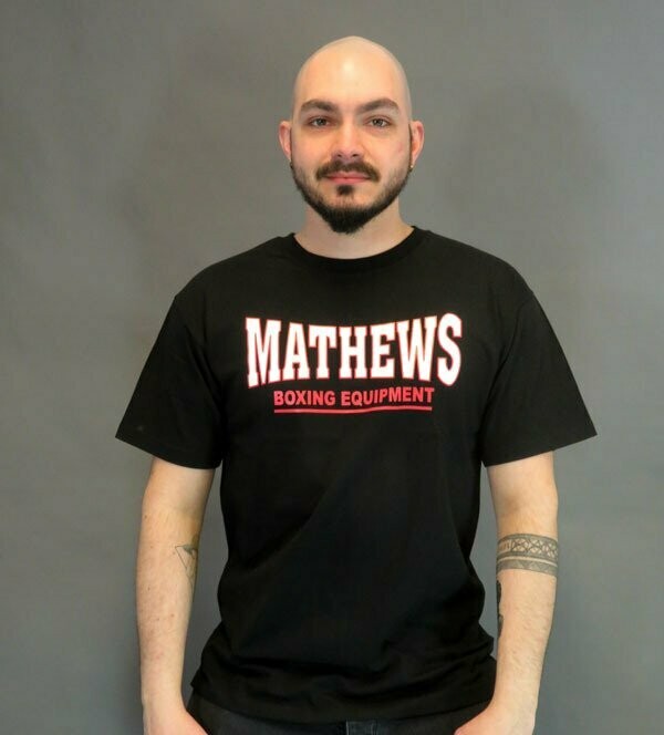 Mathews Boxing T-Shirt Schwarz Mathews Boxing T-Shirt Schwarz