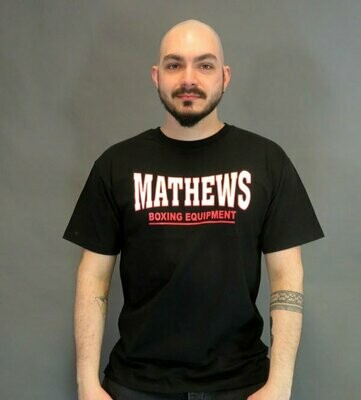 Mathews Boxing T-Shirt Schwarz