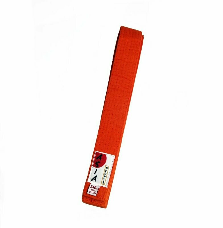 Budo Gürtel Asia Sports - Orange Budo Gürtel Asia Sports - Orange