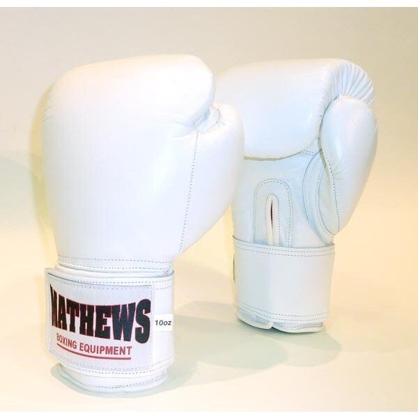 10oz Boxhandschuhe Mathews Girls Power, Farbe: Weiß