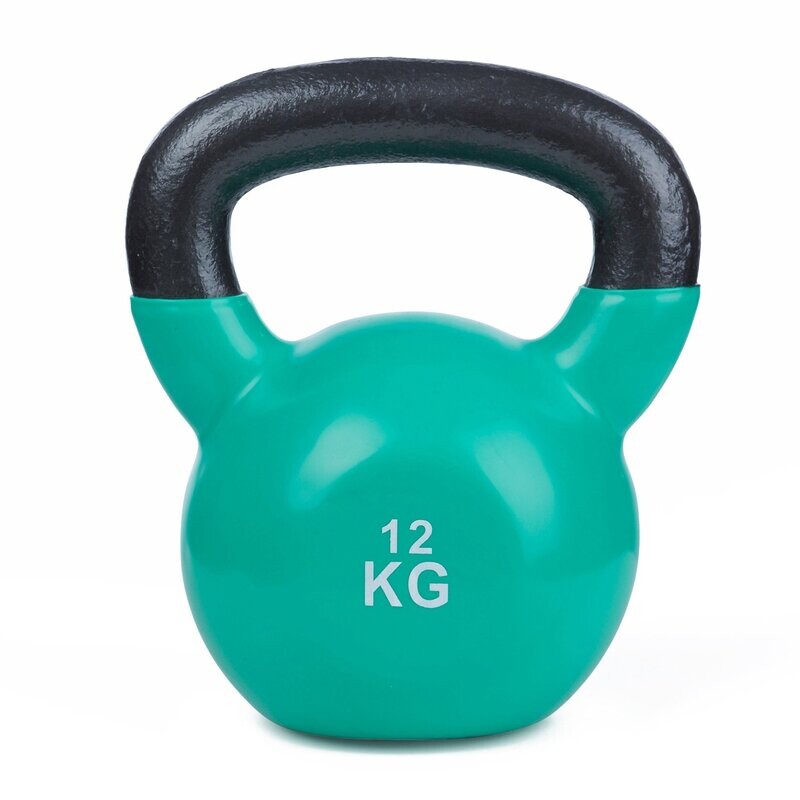 Eisen-Kettle-Bell mit Gummi-Überzug / Kugelhantel 12 kg Eisen-Kettle-Bell mit Gummi-Überzug / Kugelhantel 12 kg