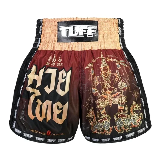 Thai Box Shorts Tuff -Yant Narai- made in Thailand Thai Box Shorts Tuff -Yant Narai- made in Thailand