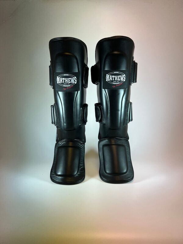 Schienbeinspannschutz Mathews Leder Schienbeinspannschutz Mathews Leder