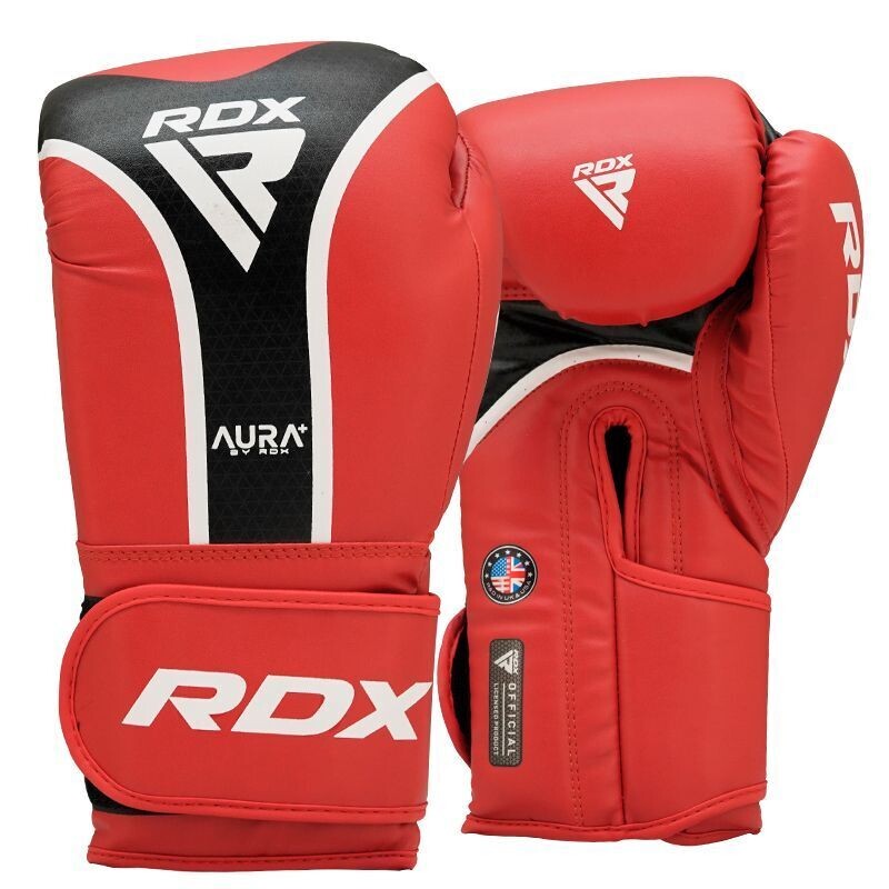 Boxhandschuhe RDX Aura + rot/schwarz