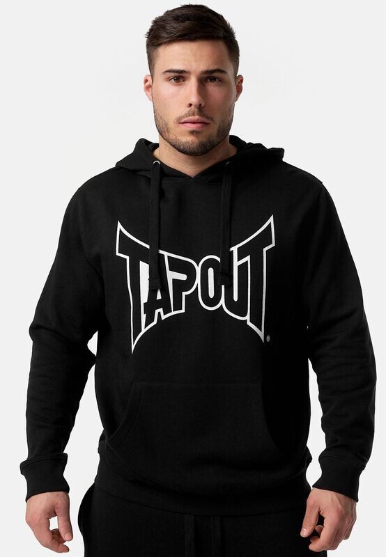 Tapout Tapout "Basic" Hoodie mit Logo schwarz