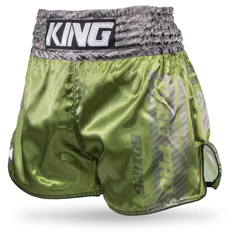 King Muay Thai Shorts Legion Khaki/Grau King Muay Thai Shorts Legion Khaki/Grau