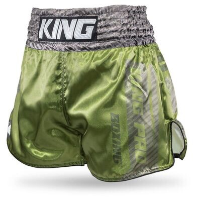 King Muay Thai Shorts Legion Khaki/Grau