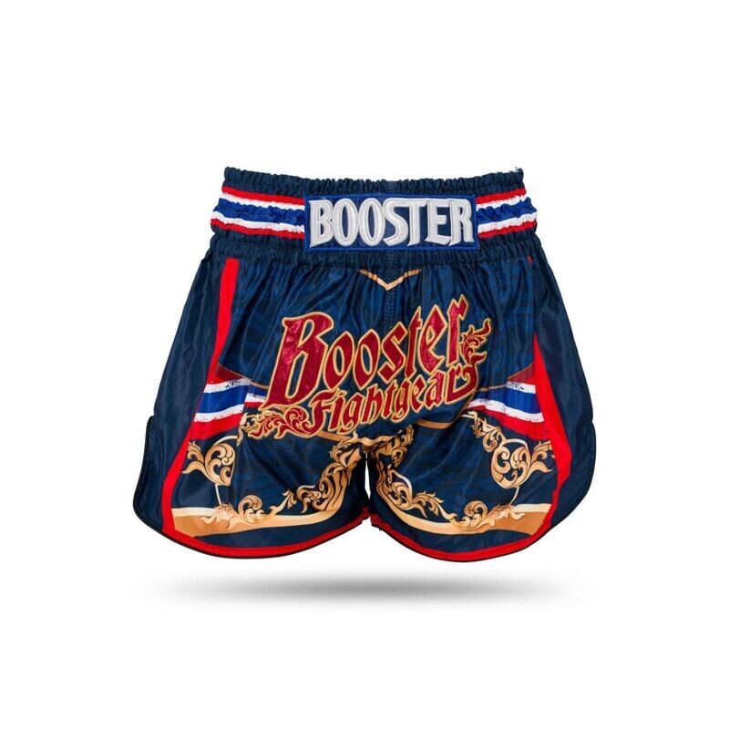 Booster Muay Thai Shorts Country Blau Booster Muay Thai Shorts Country Blau
