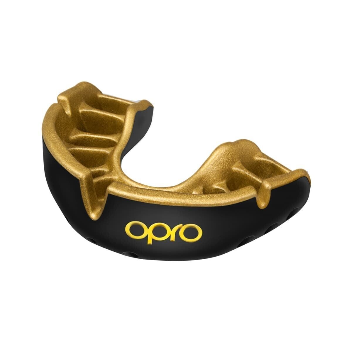Zahnschutz OPRO, Farbe: schwarz/gold