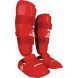 Karate Schienbeinspannschutz Hayashi WKF zugelassen rot Karate Schienbeinspannschutz Hayashi WKF zugelassen rot