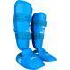 Karate Schienbeinspannschutz Hayashi WKF zugelassen blau, Größe: XS, Farbe: Blau