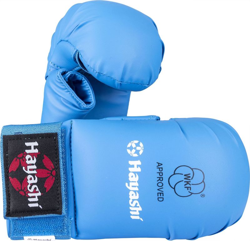 Karate Faustschutz Hayashi WKF zugelassen mit Daumenschutz Karate Faustschutz Hayashi WKF zugelassen mit Daumenschutz