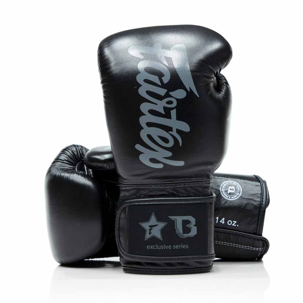 Boxhandschuhe Fairtex BG V2 schwarz, Größe: 12oz