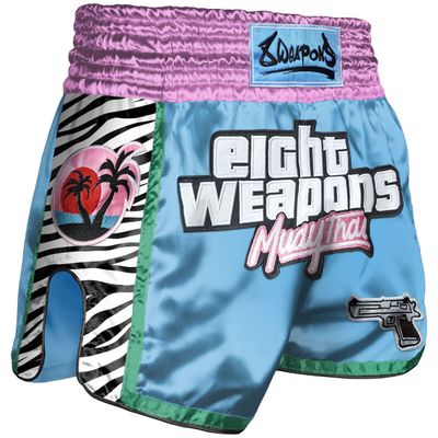 8 Weapons Muay Thai Shorts Miami Vice / Miami Thai 8 Weapons Muay Thai Shorts Miami Vice / Miami Thai