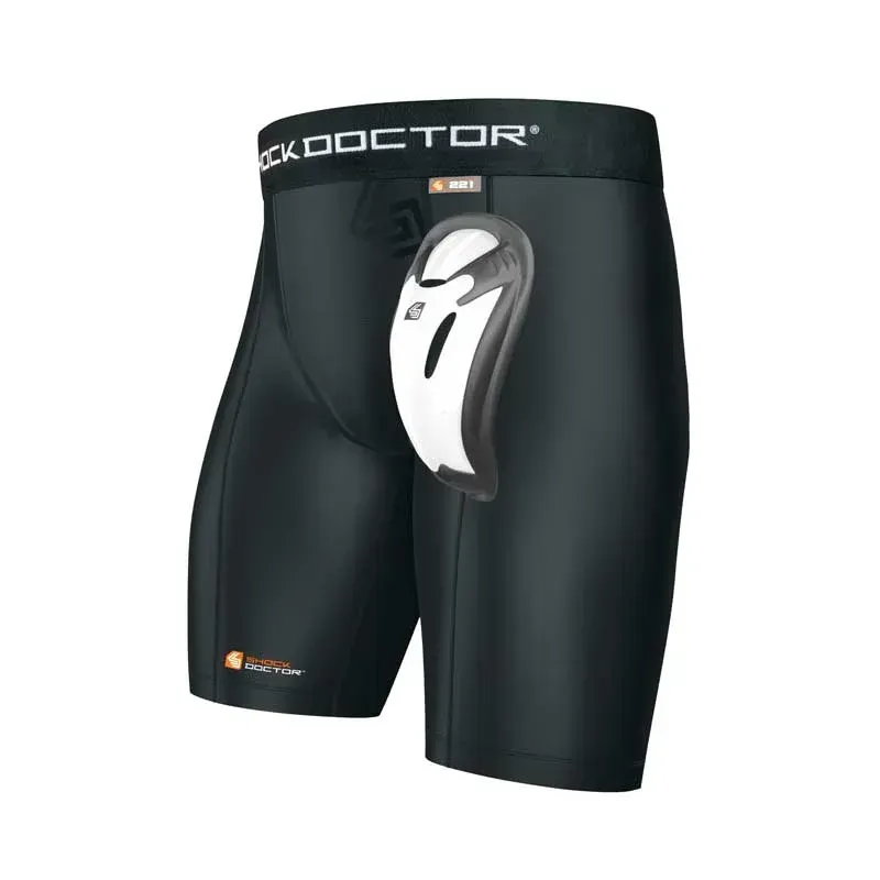 Shock Doctor Tiefschutz mit Kompressionsshorts