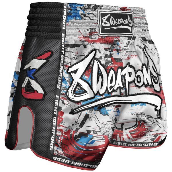 8 Weapons Muay Thai Shorts Cut Like a Blade