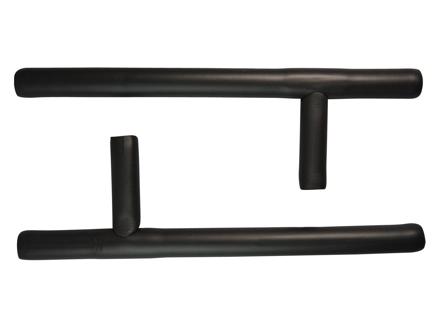 Paar Tonfa aus Schaumstoff Schwarz