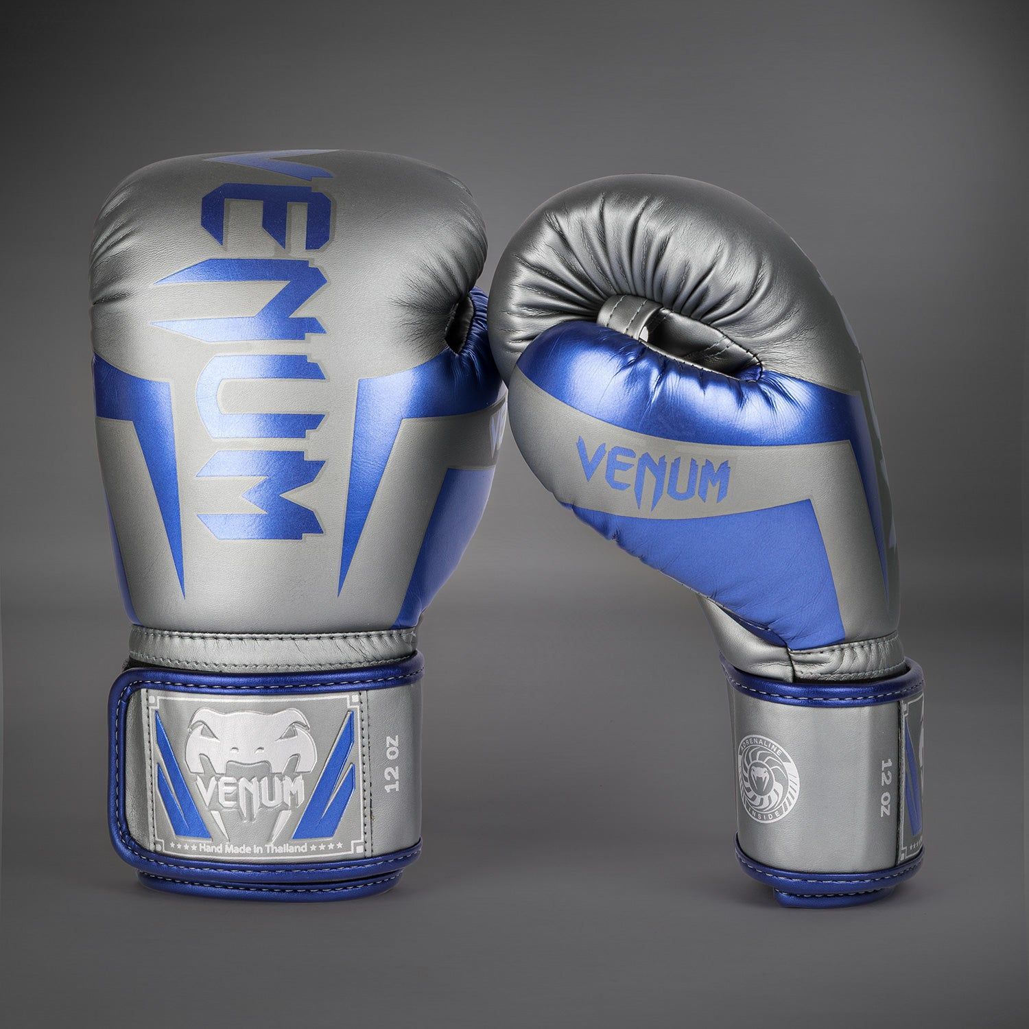 Boxhandschuhe Venum Elite Spezial Silber/Blau