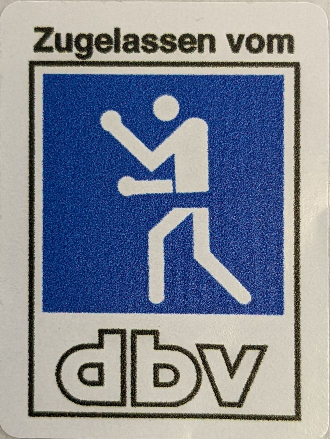 DBV Lizenzmarke für Kopfschützer