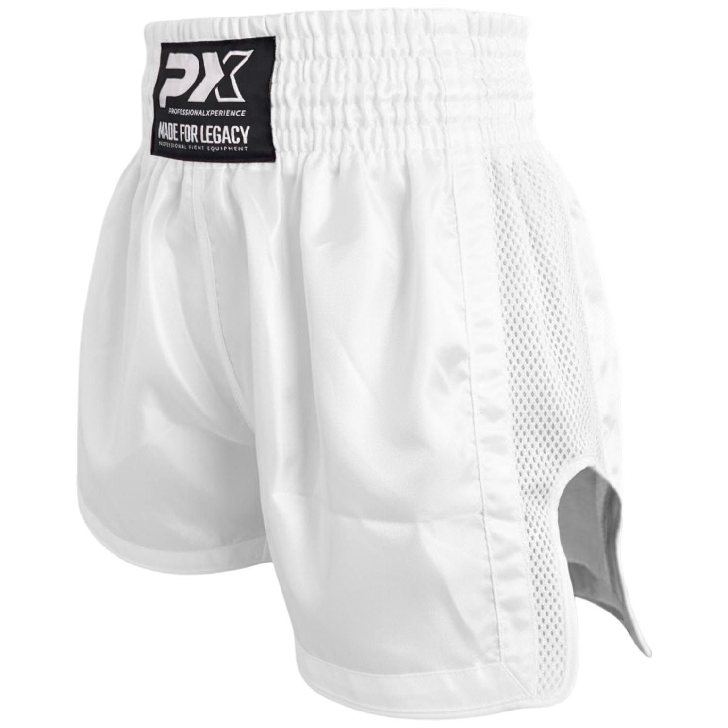 Thaiboxshorts PX Legacy Mesh, weiß Thaiboxshorts PX Legacy Mesh, weiß