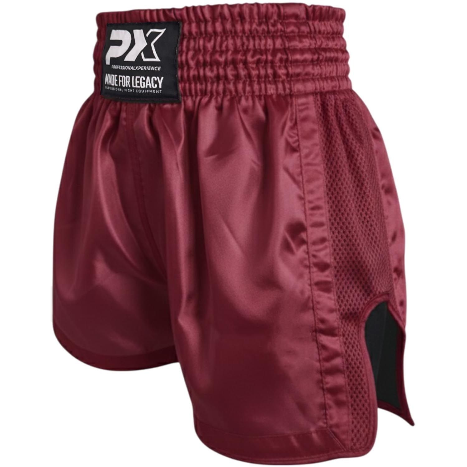 Thaiboxshorts PX Legacy Mesh, Bordeaux Thaiboxshorts PX Legacy Mesh, Bordeaux
