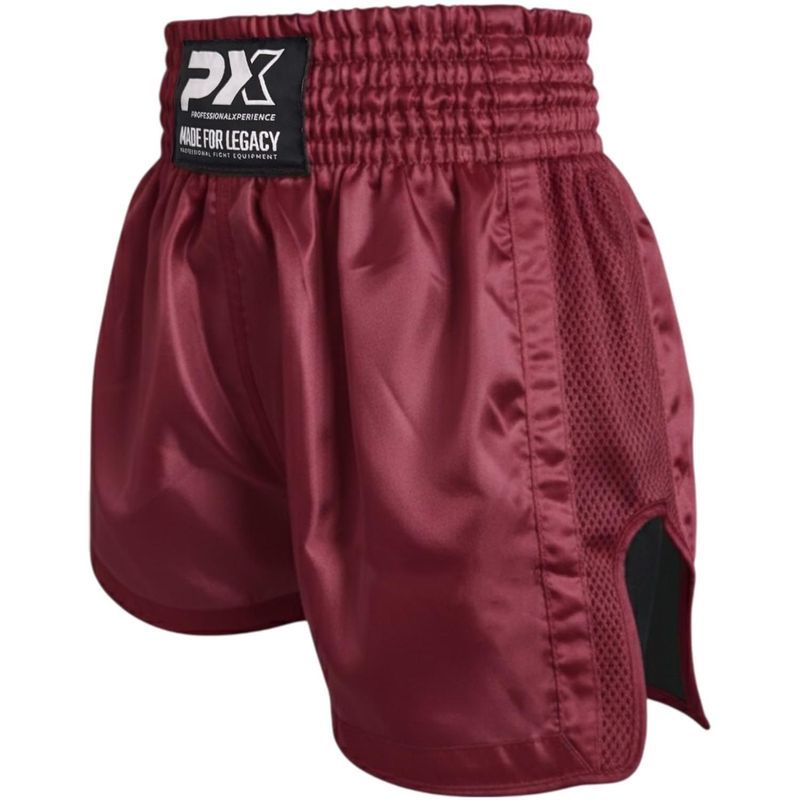 Thaiboxshorts PX Legacy Mesh, Bordeaux Thaiboxshorts PX Legacy Mesh, Bordeaux