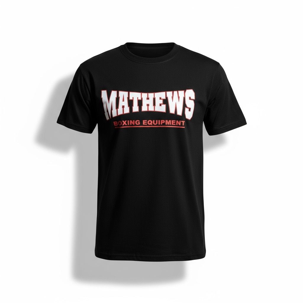 T-Shirt Mathews in schwarz T-Shirt Mathews in schwarz