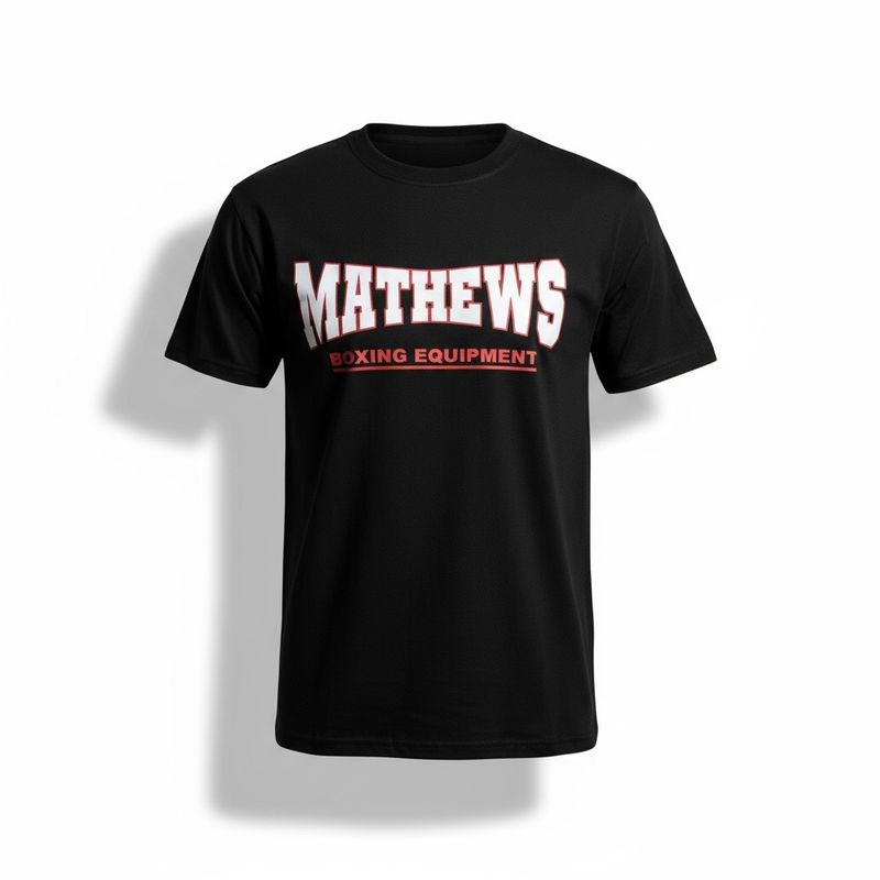 T-Shirt Mathews in schwarz T-Shirt Mathews in schwarz