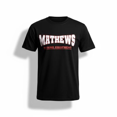 T-Shirt Mathews in schwarz T-Shirt Mathews in schwarz