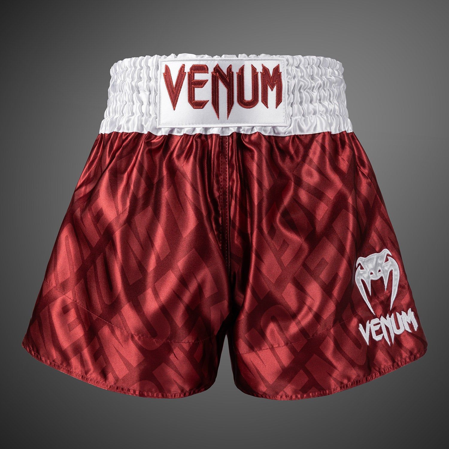 Venum Muay Thai Shorts Contender XT Kirschrot/White Venum Muay Thai Shorts Contender XT Kirschrot/White