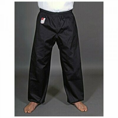 Schwarze Baumwoll-Trainingshose Asia Sports