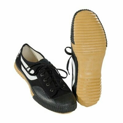 Schwarze Segeltuchschuhe Schwarze Segeltuchschuhe