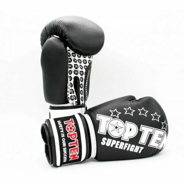 Top Ten Boxhandschuhe Superfight 3000 Schwarz
