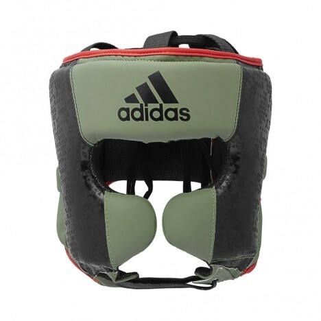Kopfschutz adidas Combat 50 Head Gear green/black Kopfschutz adidas Combat 50 Head Gear green/black, Größe: S