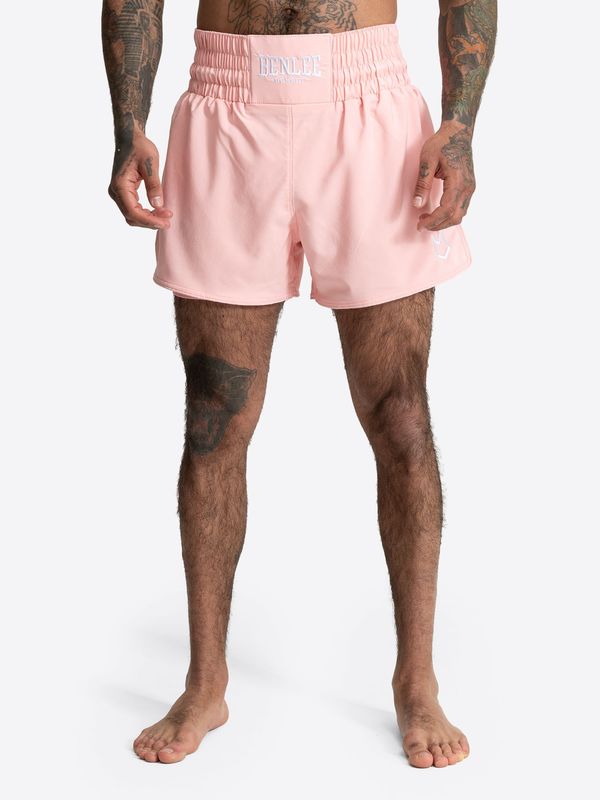 Benlee Muay Thai Shorts "Dooby" 2in1 Rosa/Weiß