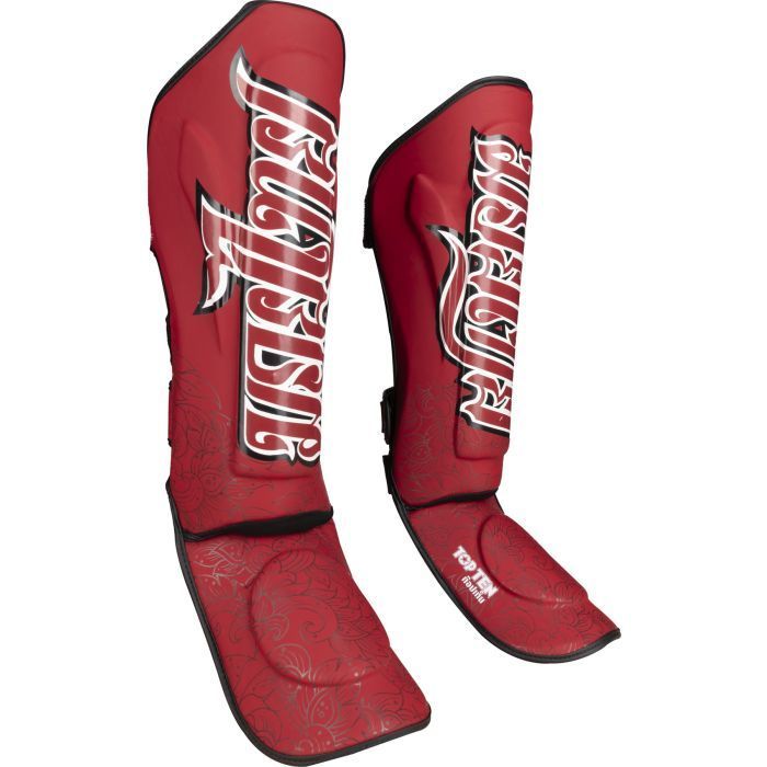 Top Ten Schienbeinspannschutz „Nong Han“ Rot
