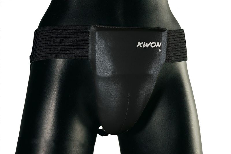 Herren-Tiefschutz Traditionel Kunstleder schwarz Herren-Tiefschutz Traditionel Kunstleder schwarz