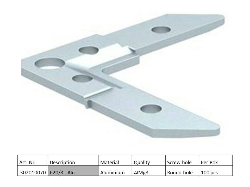 Corner 20 & 30 Aluminium