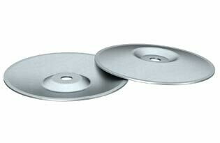Plates for air duct stiffening