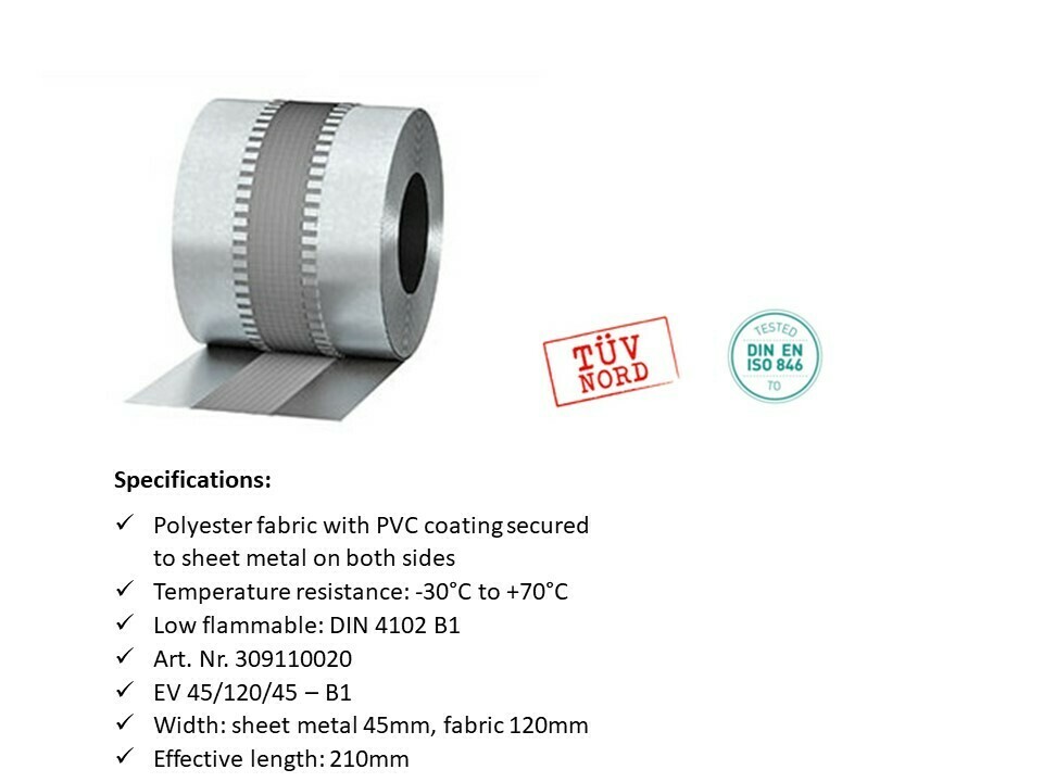Flexible Duct Connector-Polyester/PVC