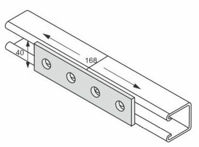 4 Hole flat plate